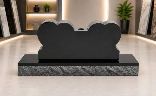 Double heart monument