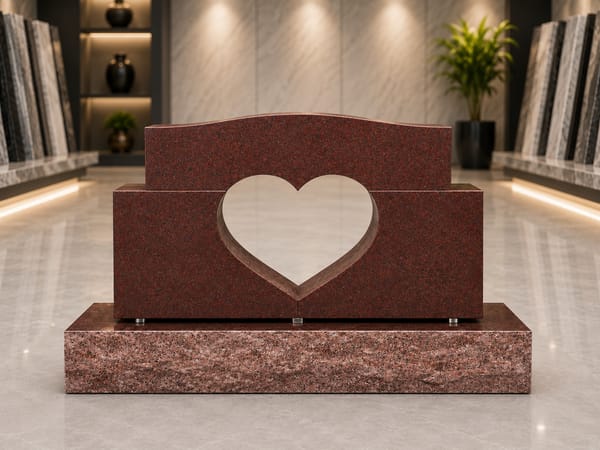 Heart Cap red